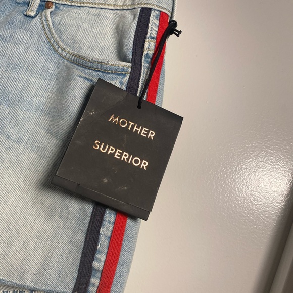 MOTHER “EASY DOES IT” shorts in thank again racer with anchor size 28 NWT - Picture 2 of 6